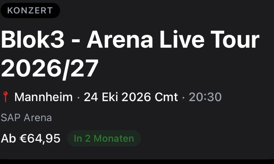 Turkfest-Veranstaltungsdetails mit Ort, Datum und Uhrzeit